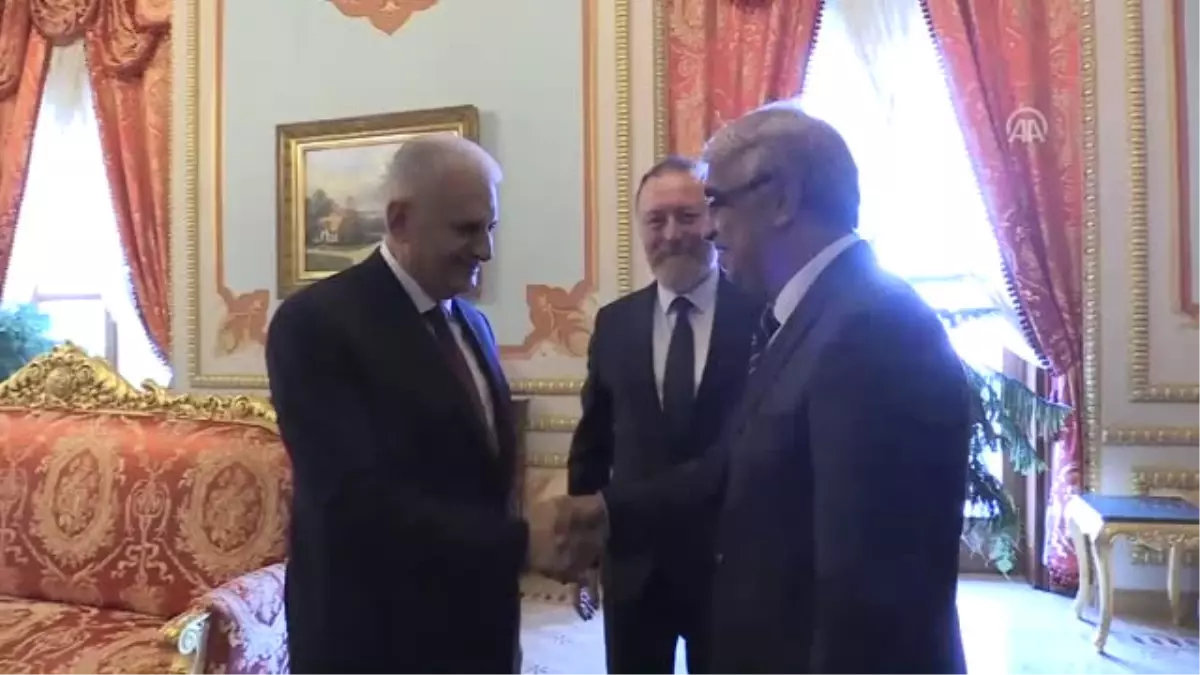 Yıldırım, TBMM Başkan Vekili Sancar\'ı Kabul Etti