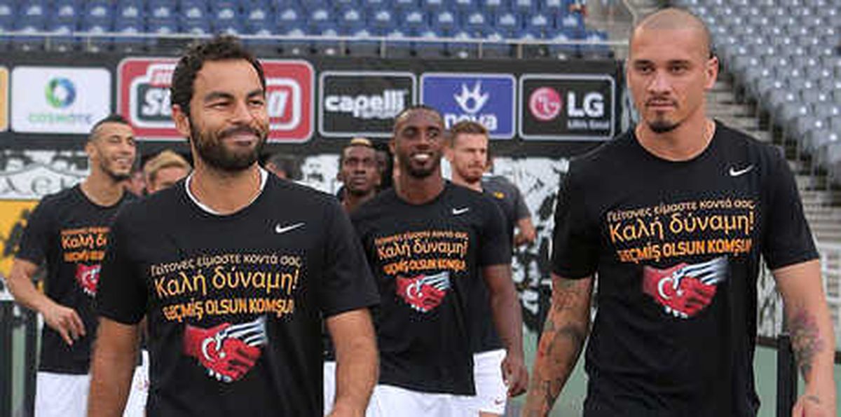 Aek\'den Galatasaray\'a Teşekkür!