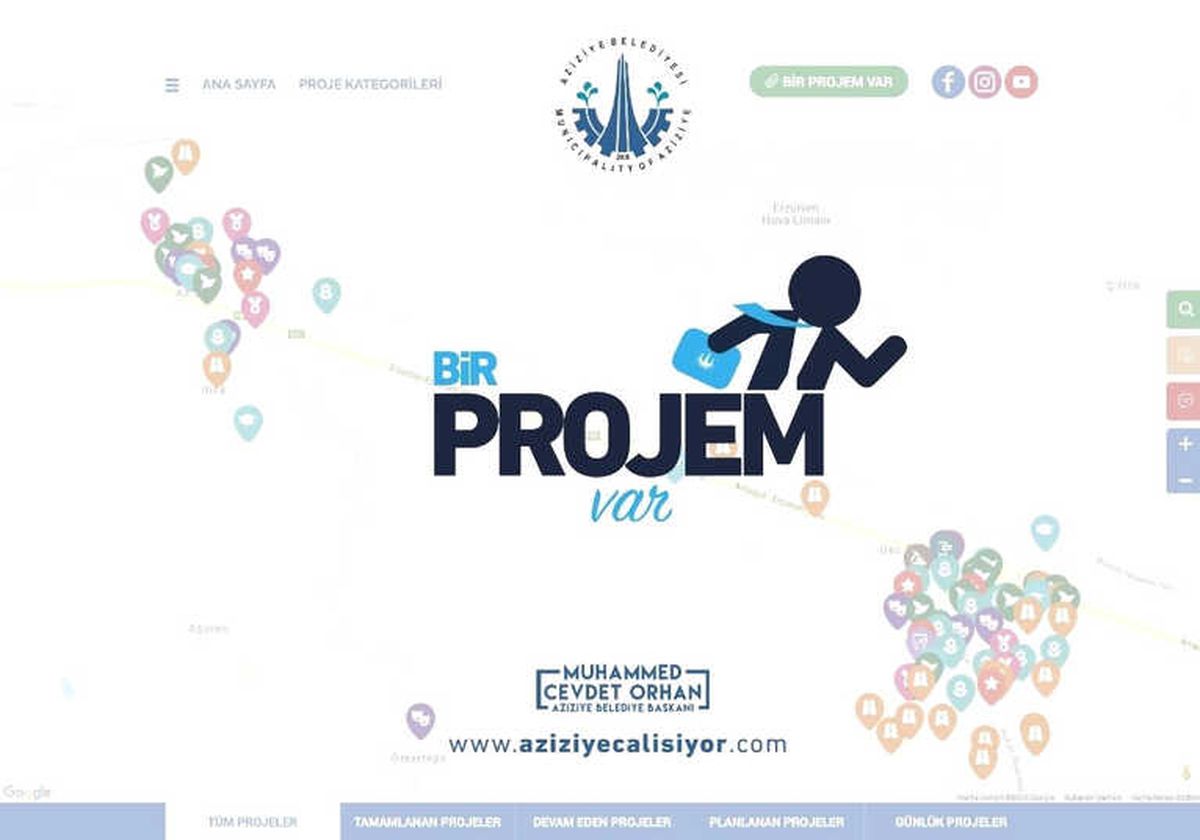 Aziziye Belediyesi\'nden Bir İlk Daha