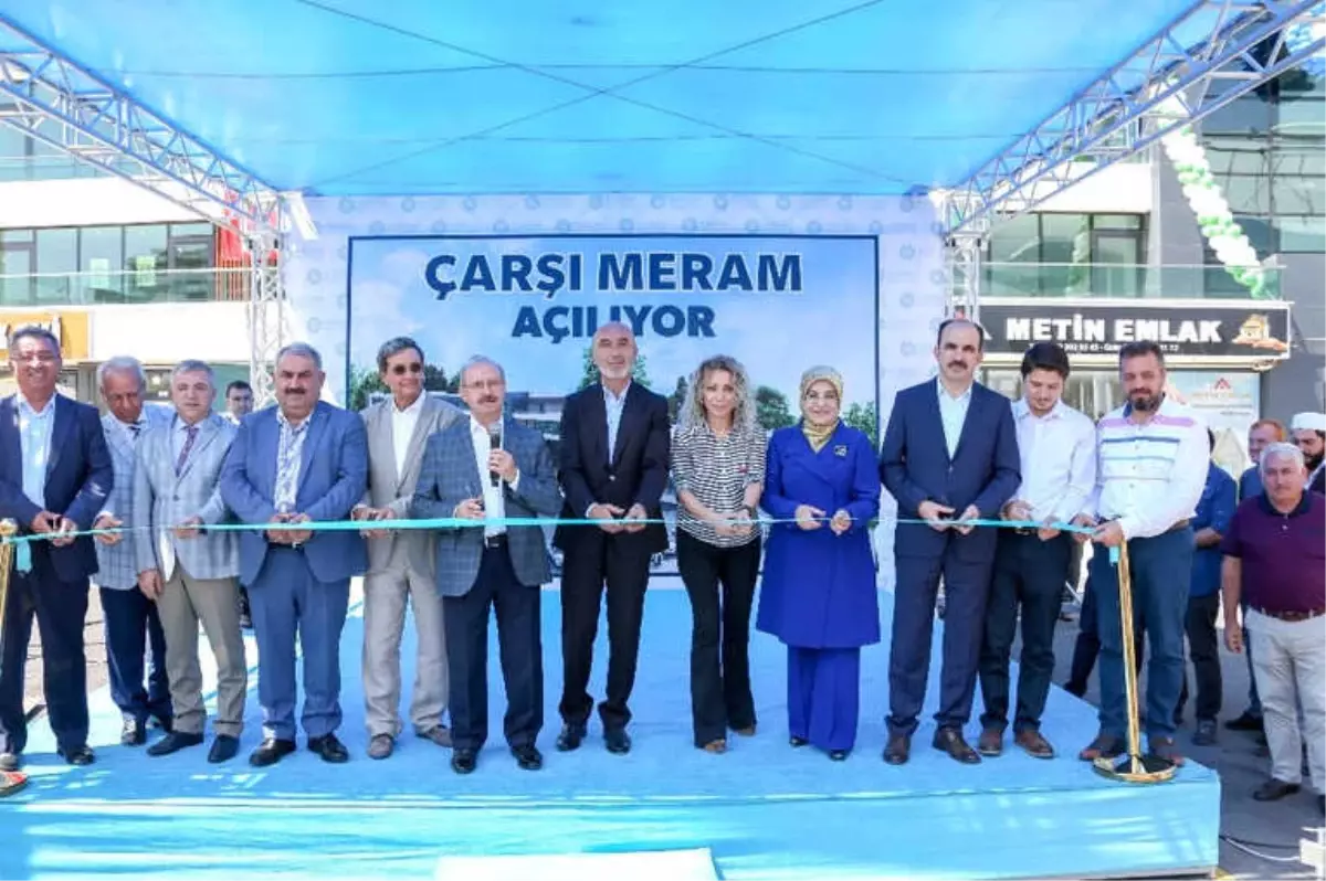 Çarşı Meram\' İş Merkezi Törenle Açıldı