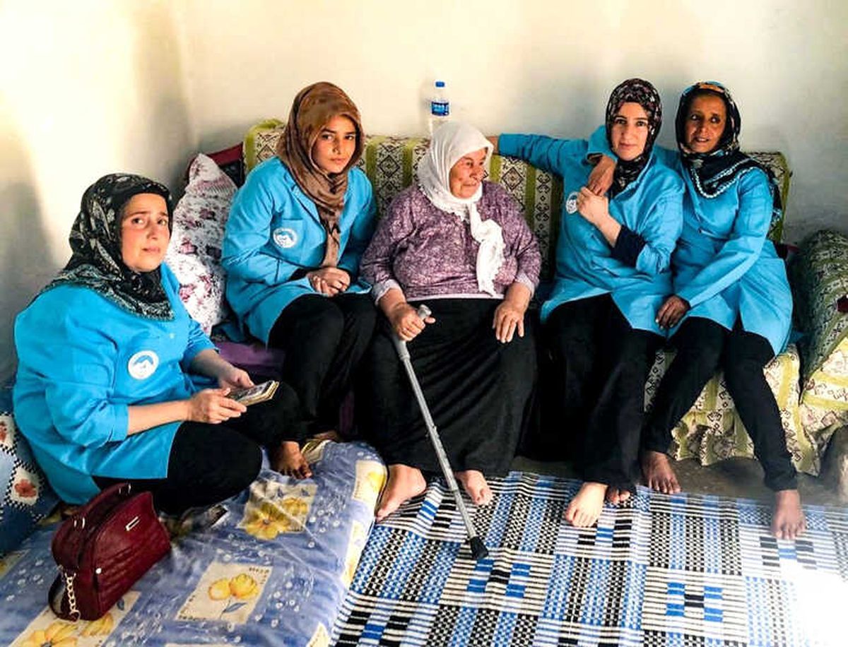 Ceylanpınar Belediyesi Evlere Hizmet Götürüyor