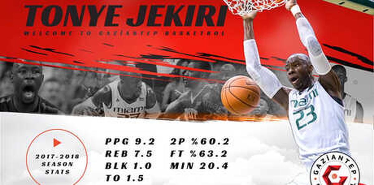 Gaziantep Basketbol\'a Nijeryalı Pivot!