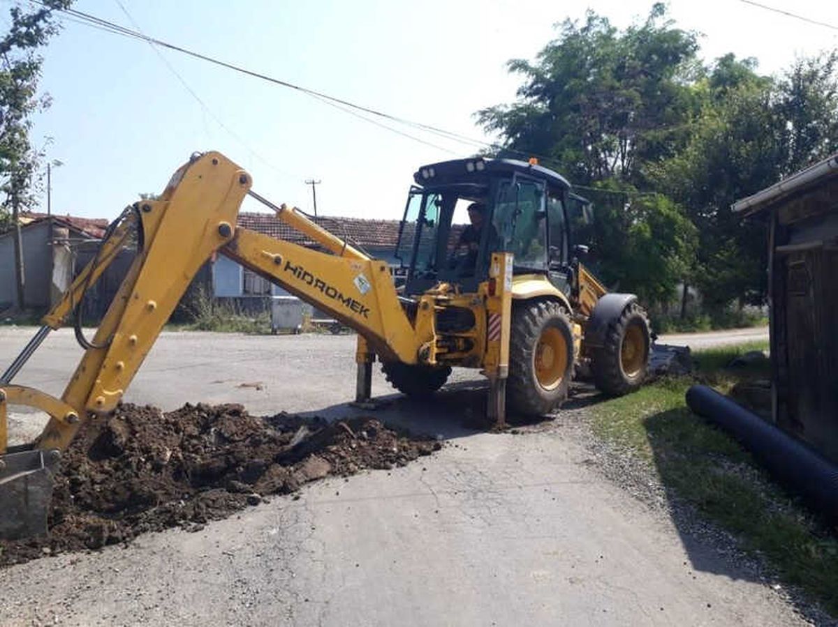 İnönü Belediyesi Üst Yapı Çalışmalarına Devam Ediyor