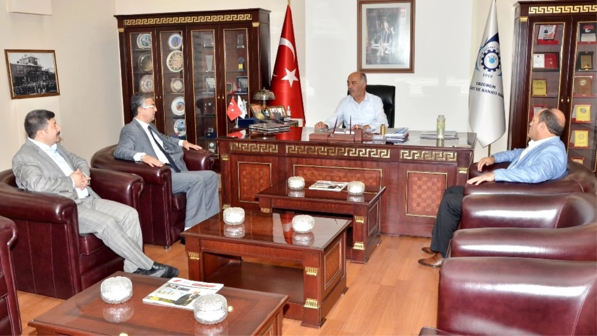 MHP Genel Başkan Yardımcısı Aydın\'dan, Etso\'ya Ziyaret