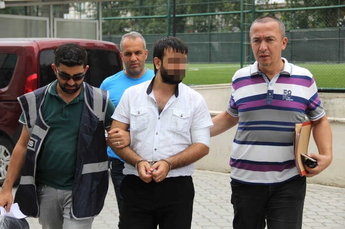 Samsun\'da Silahla Yaralama Şüphelisi Adliyede