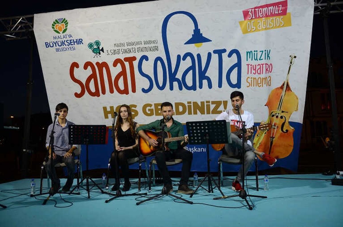Sanat Sokakta" Etkinlikleri Başladı