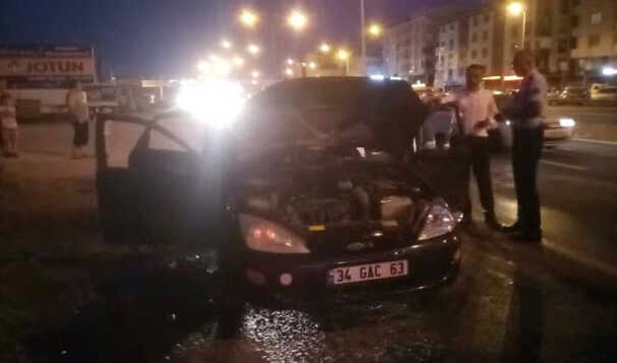 Silivri\'de Korku Dolu Anlar: Alevlerden Son Anda Kurtuldular