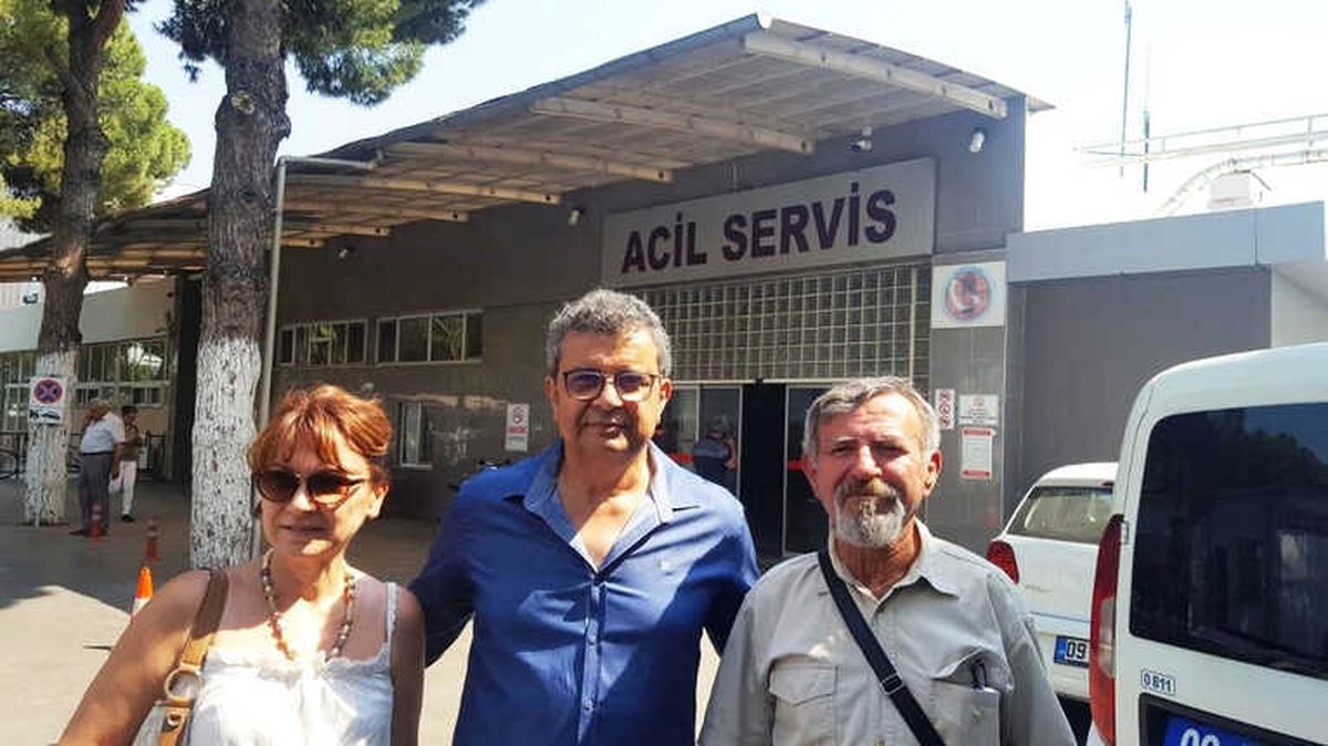 Aydın Tabip Odası Mahkumun Bıçakla Yaraladığı Doktoru Ziyaret Etti