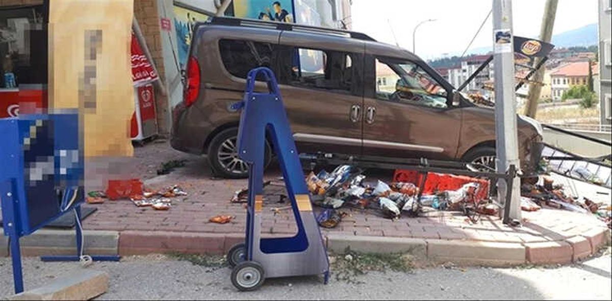 Bilecik\'teki İlginç Olay Kameralarda