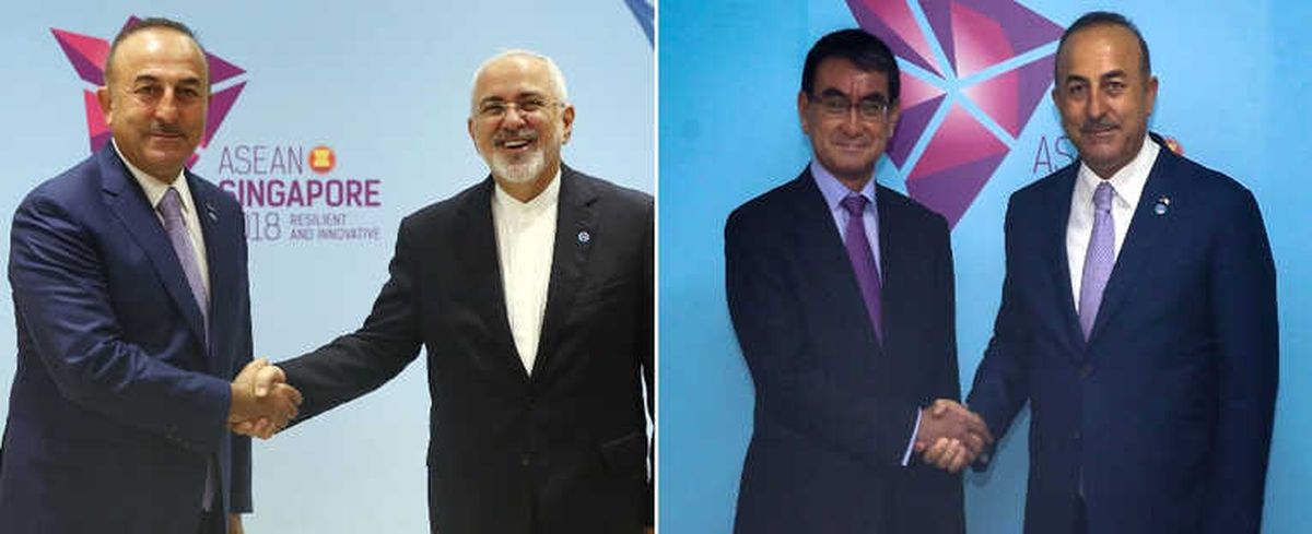 Çavuşoğlu Japon ve İranlı Mevkidaşlarıyla Görüştü