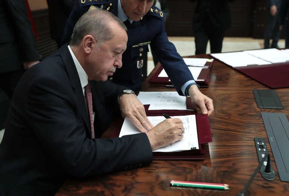 Cumhurbaşkanı Erdoğan Başkanlığında Cumhurbaşkanlığı Külliyesinde Yapılan Yaş Toplantısı Sona Erdi.