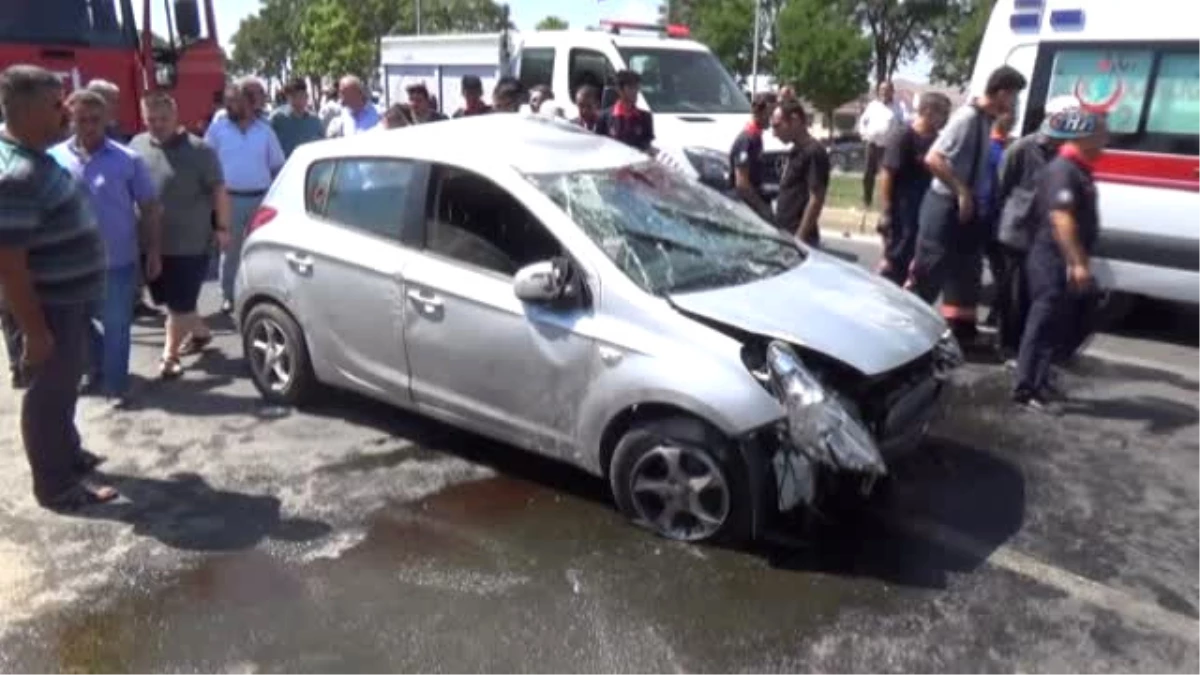 Elazığ\'da Trafik Kazası: 1\'i Ağır 4 Yaralı