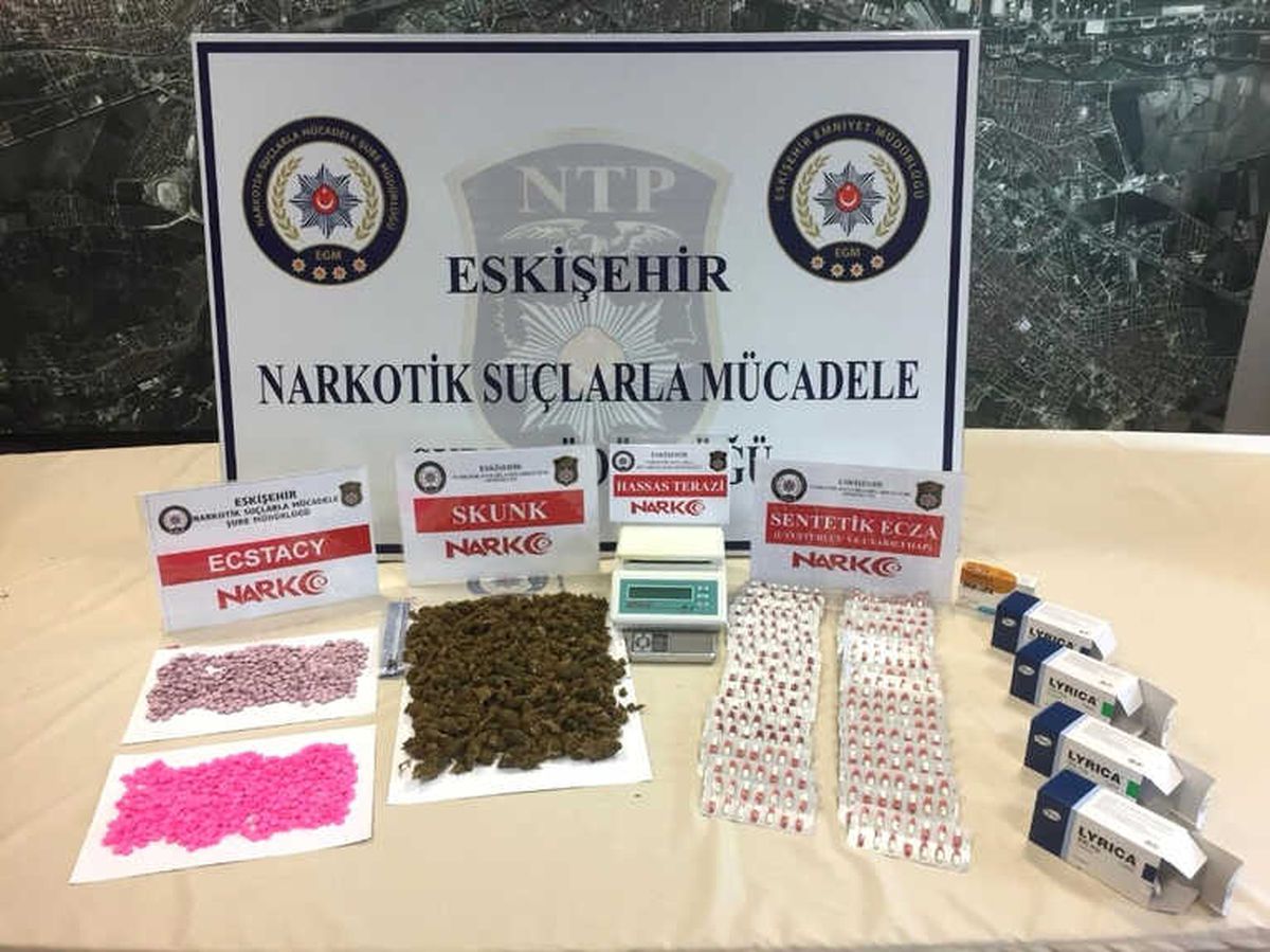 Eskişehir Narkotim\'den Uyuşturucu Operasyonu