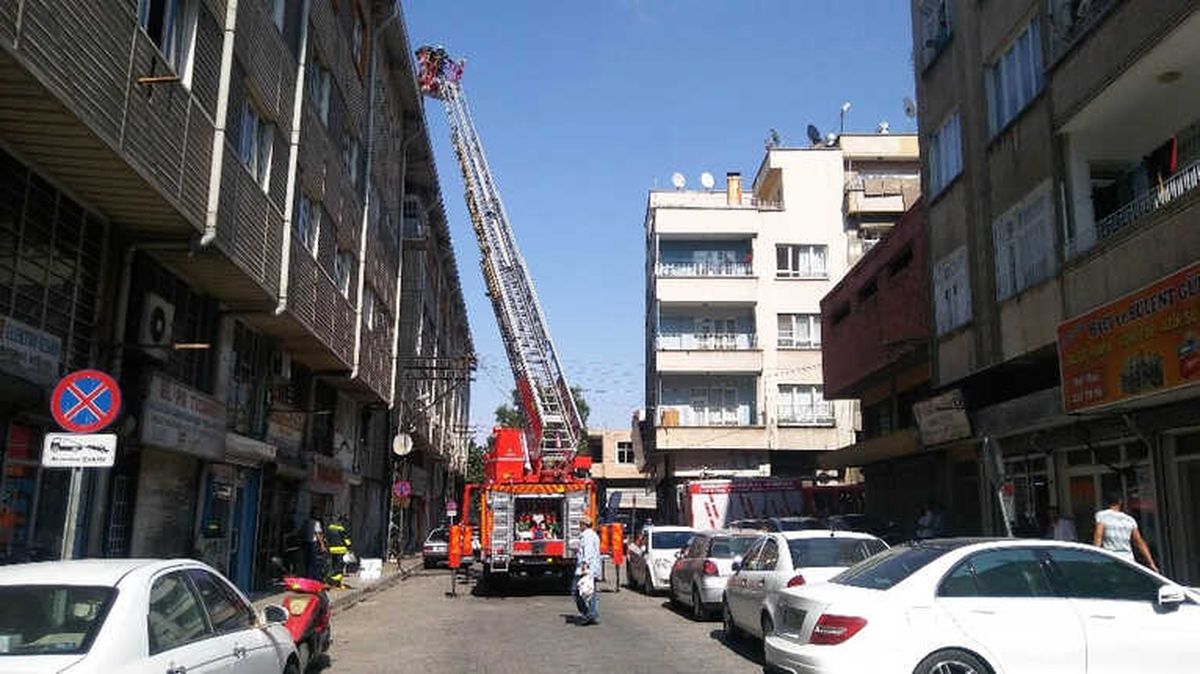 Gaziantep\'te Korkutan Yangın