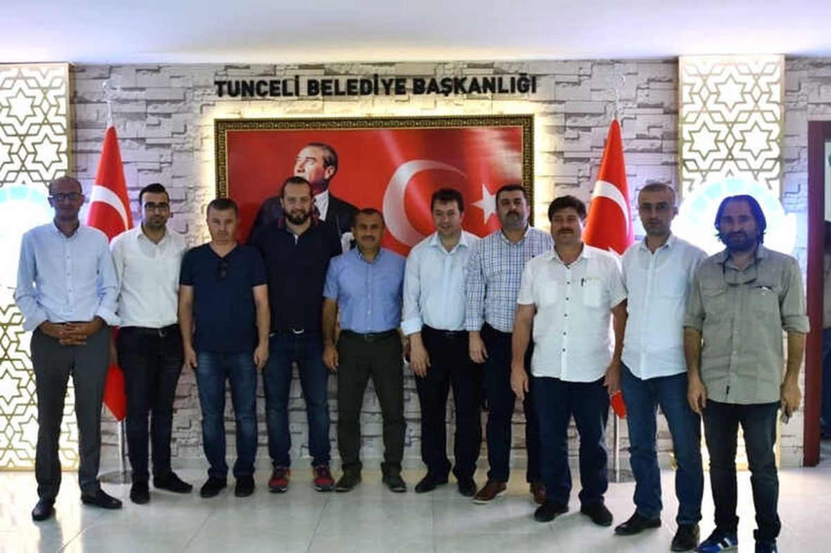 İha Bölge ve Haber Müdürleri, Vali Sonel\'le Bir Araya Geldi