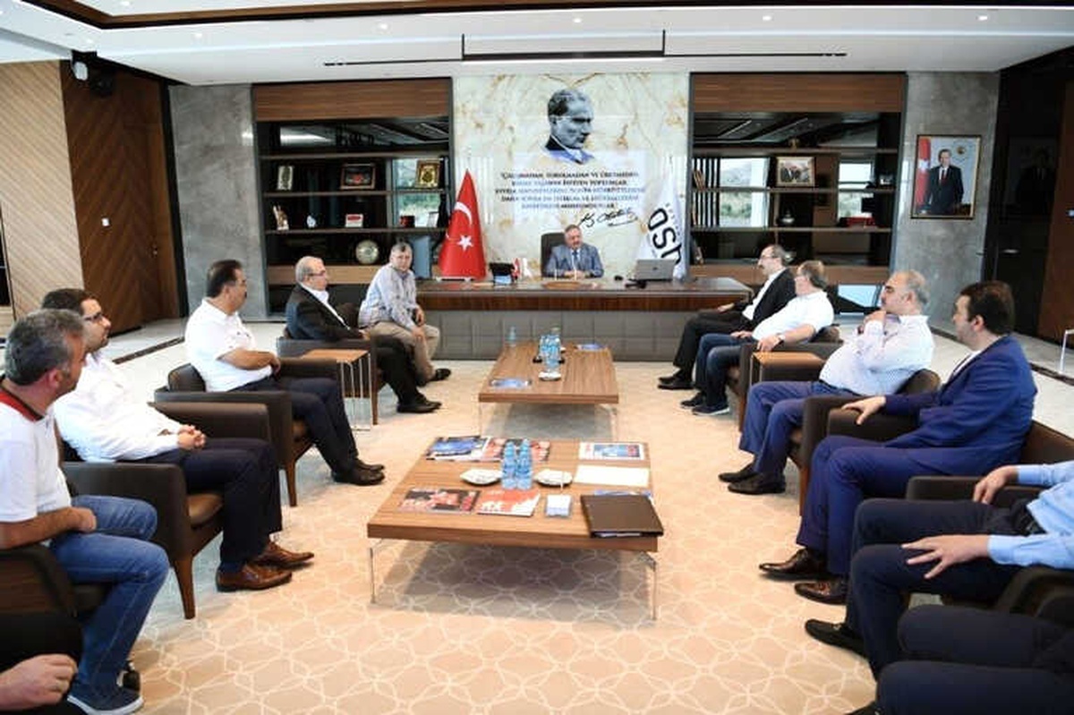 Kto Yönetim Kurulu Kayseri Osb\'yi Ziyaret Etti