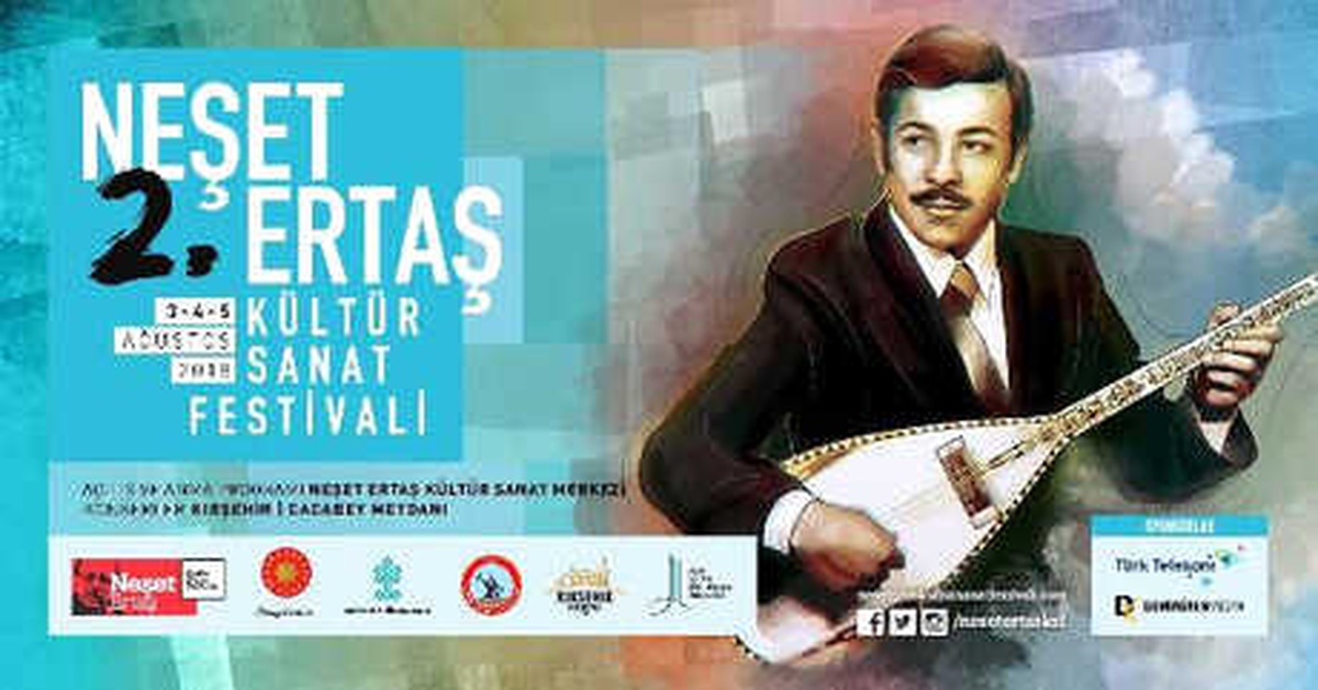 Neşet Ertaş Kültür Sanat Festivali Başlıyor