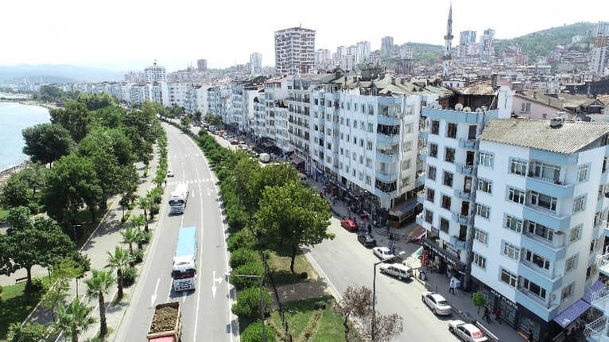 Ordu\'da Dış Cephe İyileştirmeleri Tamamlanmak Üzere