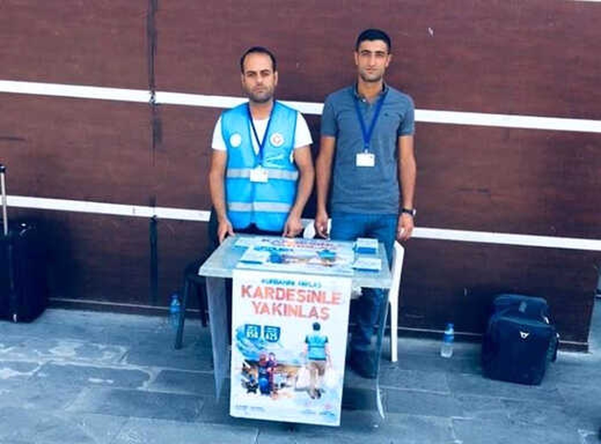 Tatvan\'da \'Vekalet Yoluyla Kurban Bağışı\' Standı Kuruldu