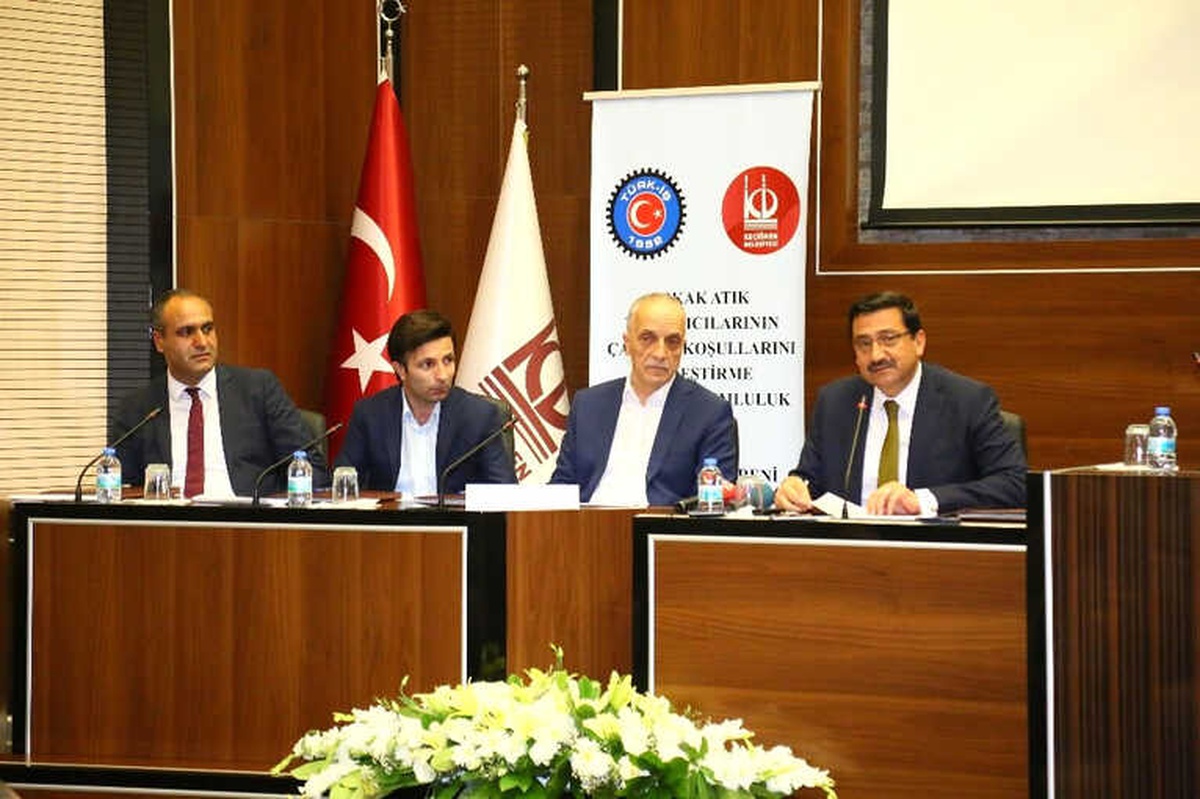 Türk-İş ve Keçiören Belediyesinden Atık Toplayıcılar İçin Proje