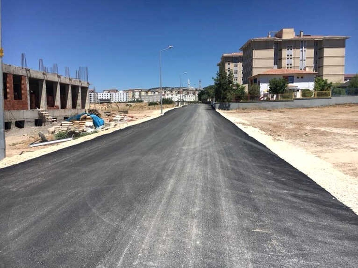 Yeni Sanayi Mahallesinde Asfalt Çalışması Yapıldı