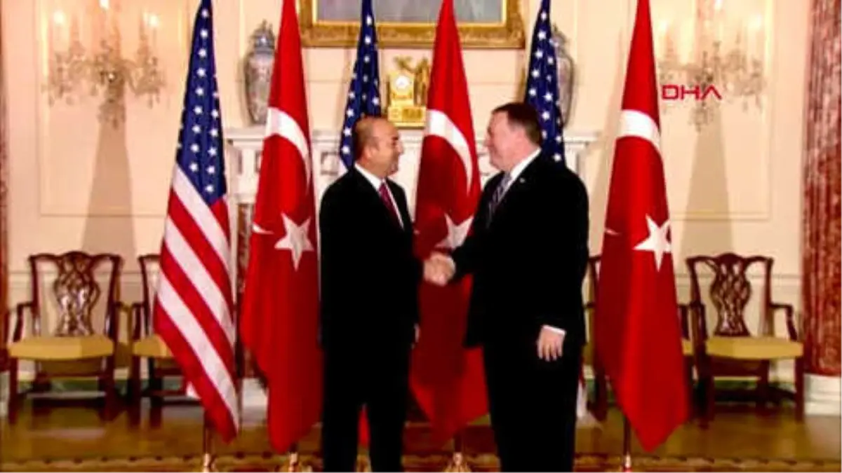 Çavuşoğlu ile ABD Dışişleri Bakanı Pompeo ile Washington\'da 4 Haziran 20108\'de de Görüşmüştü-Arşiv