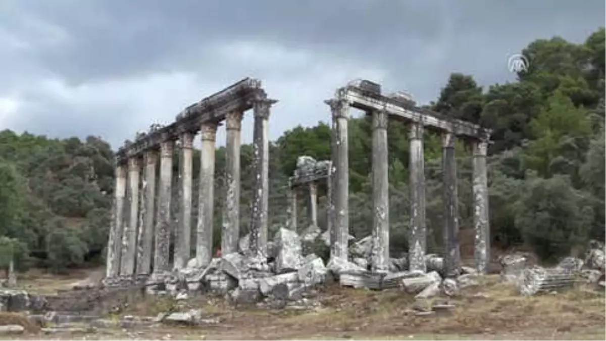 Euromos\'ta Roma ve Helenistik Döneme Ait Mezarlar Bulundu - Muğla