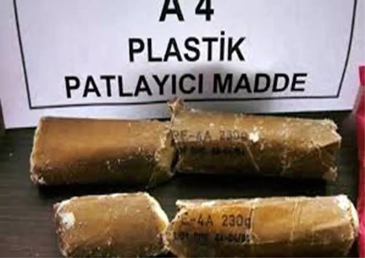 Hatay\'da 6 Kilo A4 Patlayıcı Ele Geçirildi