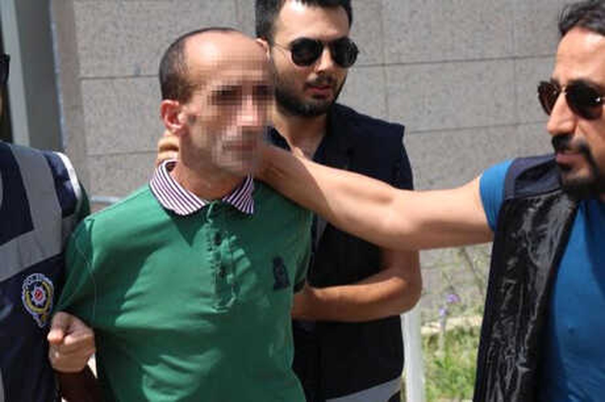 Kadın Öğretmeni Tekmeleyen Motosikletli Saldırgan Yakalandı (2)