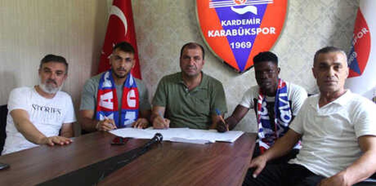 Kardemir Karabükspor\'da Çifte Transfer