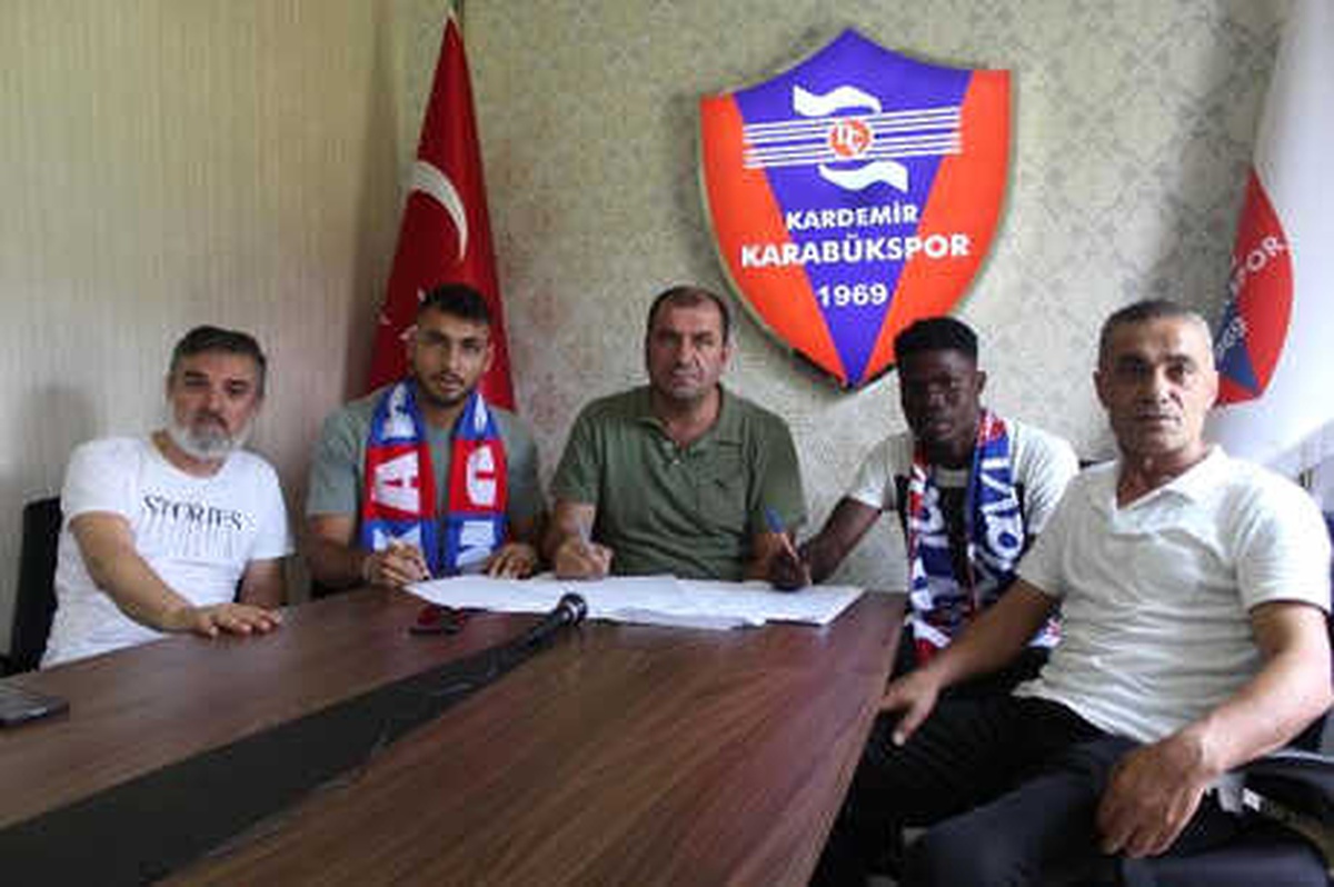 Kardemir Karabükspor\'dan Orta Sahaya 2 Takviye