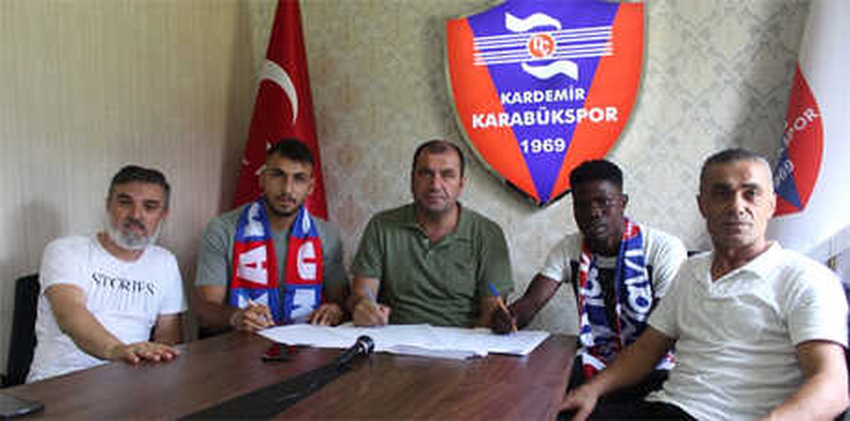 Kardemir Karabükspor\'dan Orta Sahaya 2 Takviye