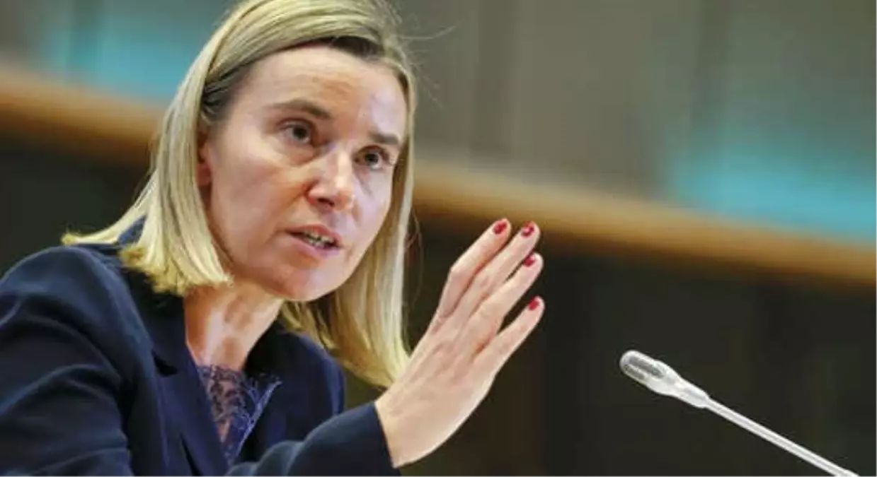 Mogherini: AB Daima Çin\'in Yanında Duracak