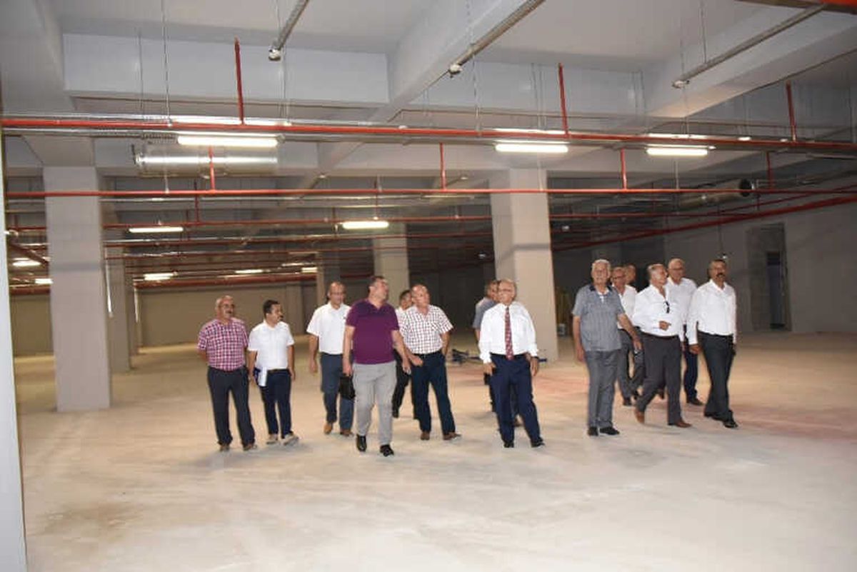 Salihli\'de Esnaf Odası Başkanları Projeleri İnceledi