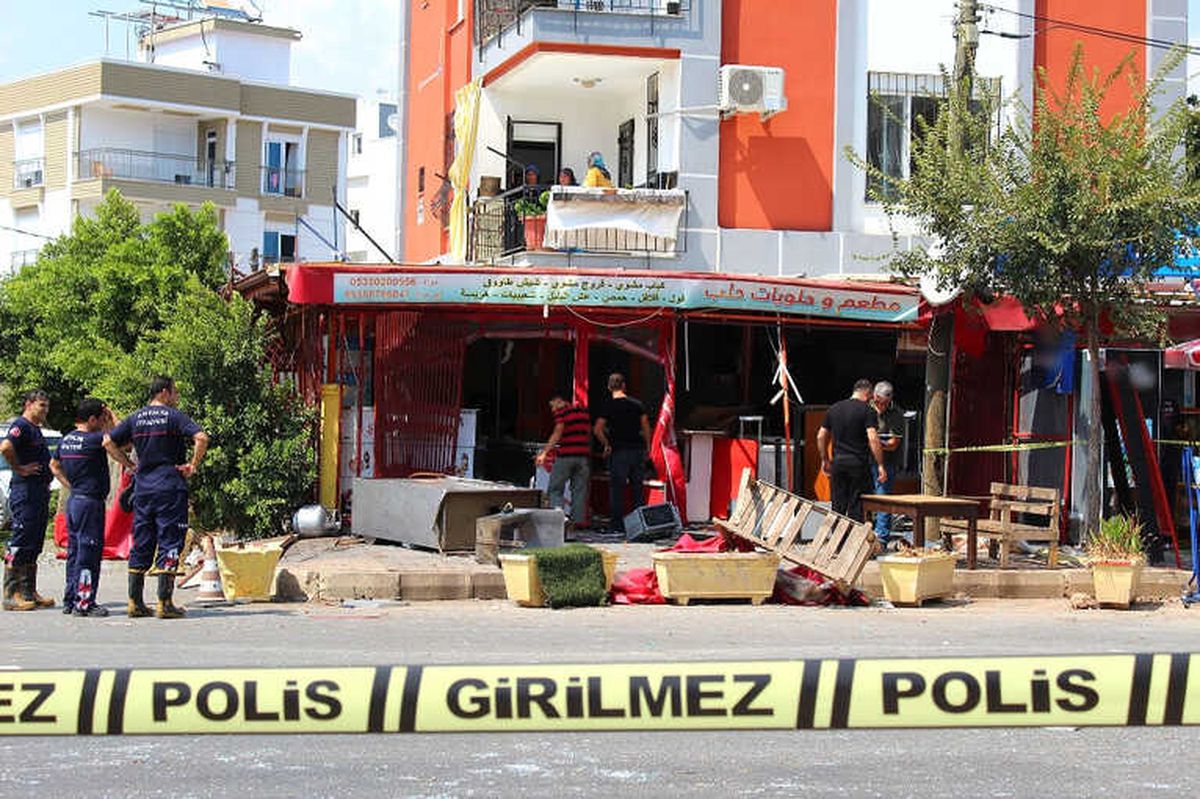 Suriyelilerin İşyerinde Patlama: 5 Yaralı