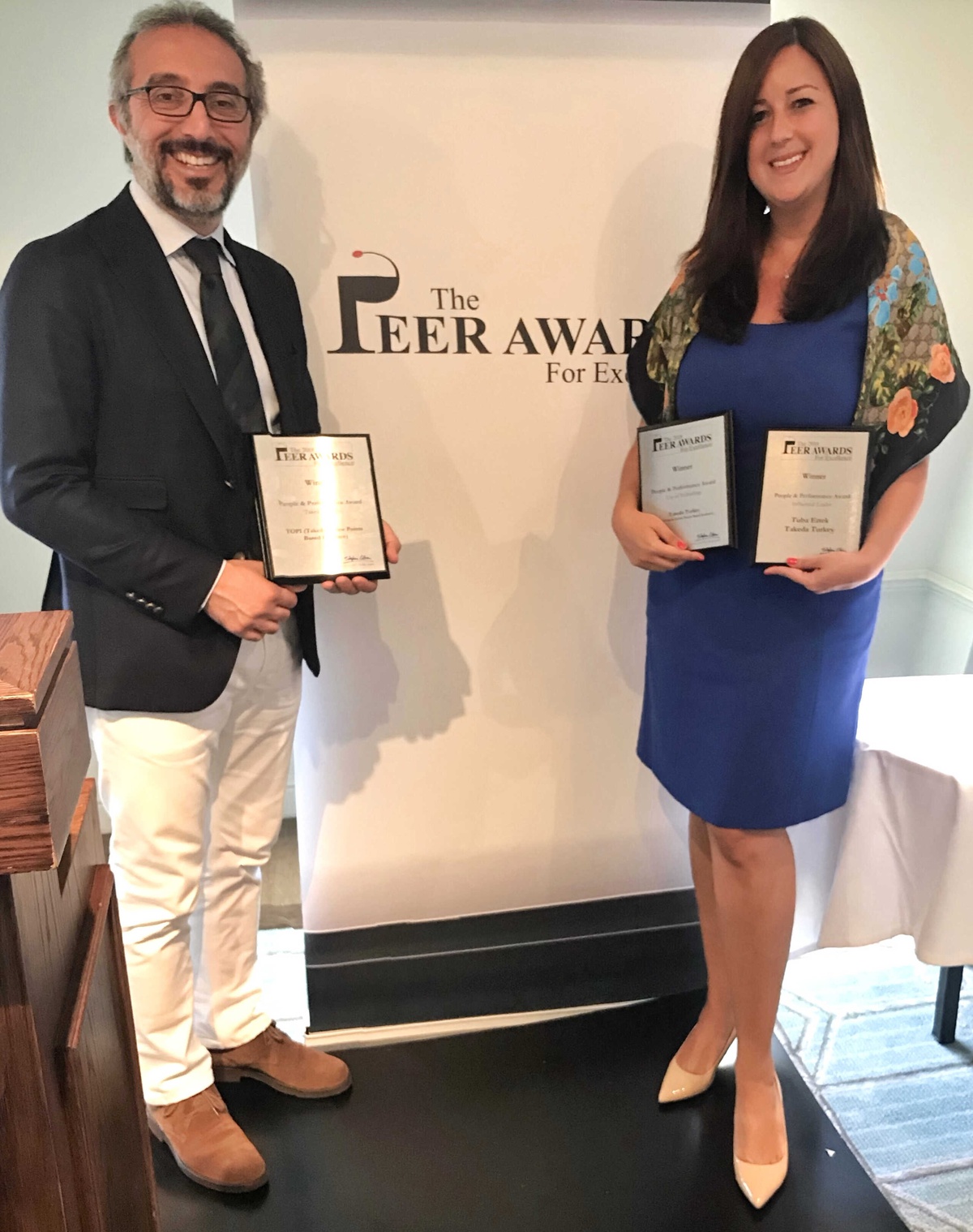 Takeda Türkiye\'ye Peer Awards For Excellence 2018\'den 3 Ödül Geldi
