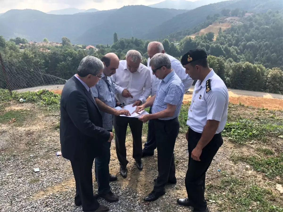 Vali Çınar, Köroğlu ve Sapça Güzergahında İncelemelerde Bulundu