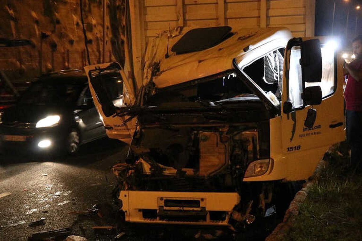 Bolu\'da, Trafik Kazası: 1 Yaralı