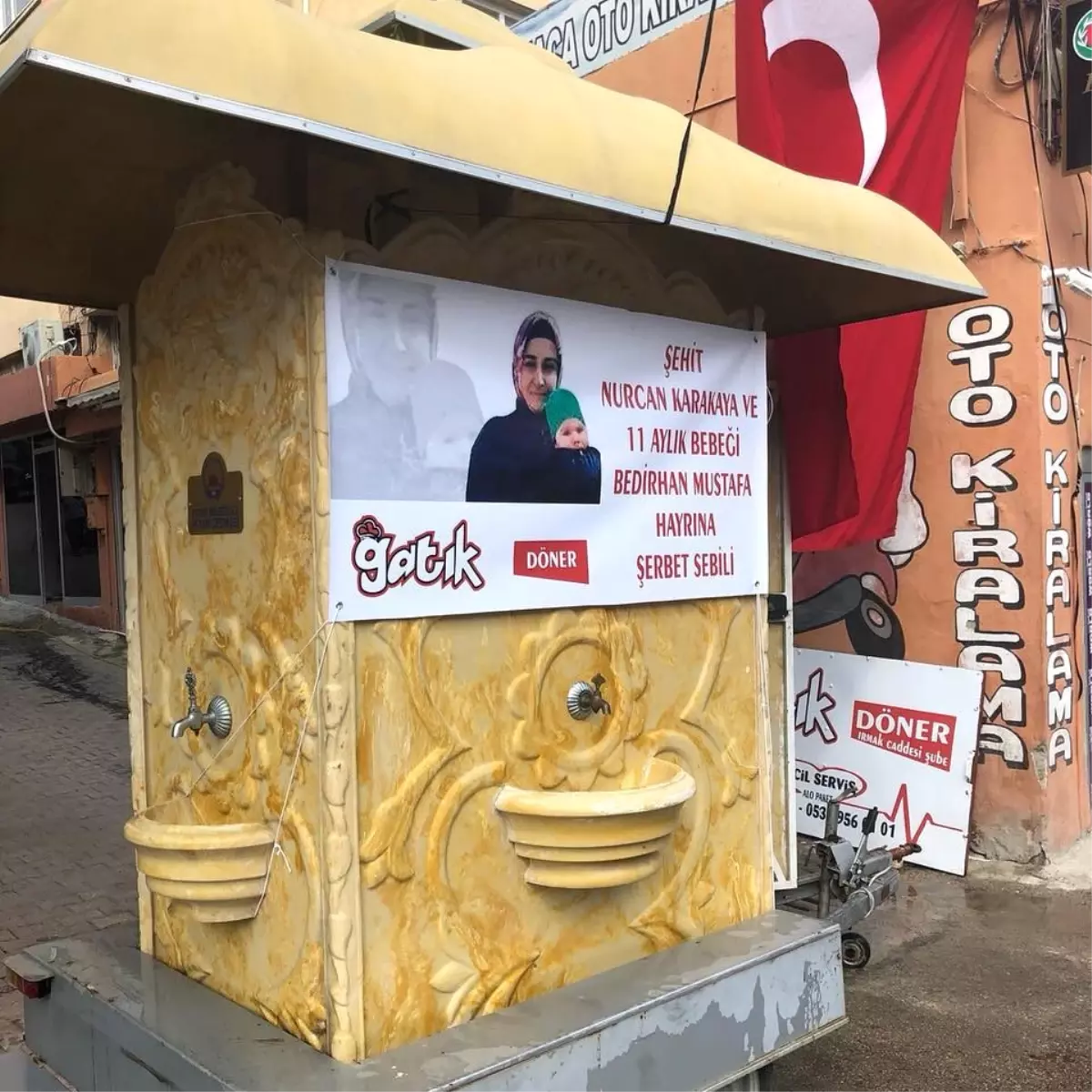 Hakkari Şehidi Anne ve Bebeğinin Anısına Şerbet İkramı