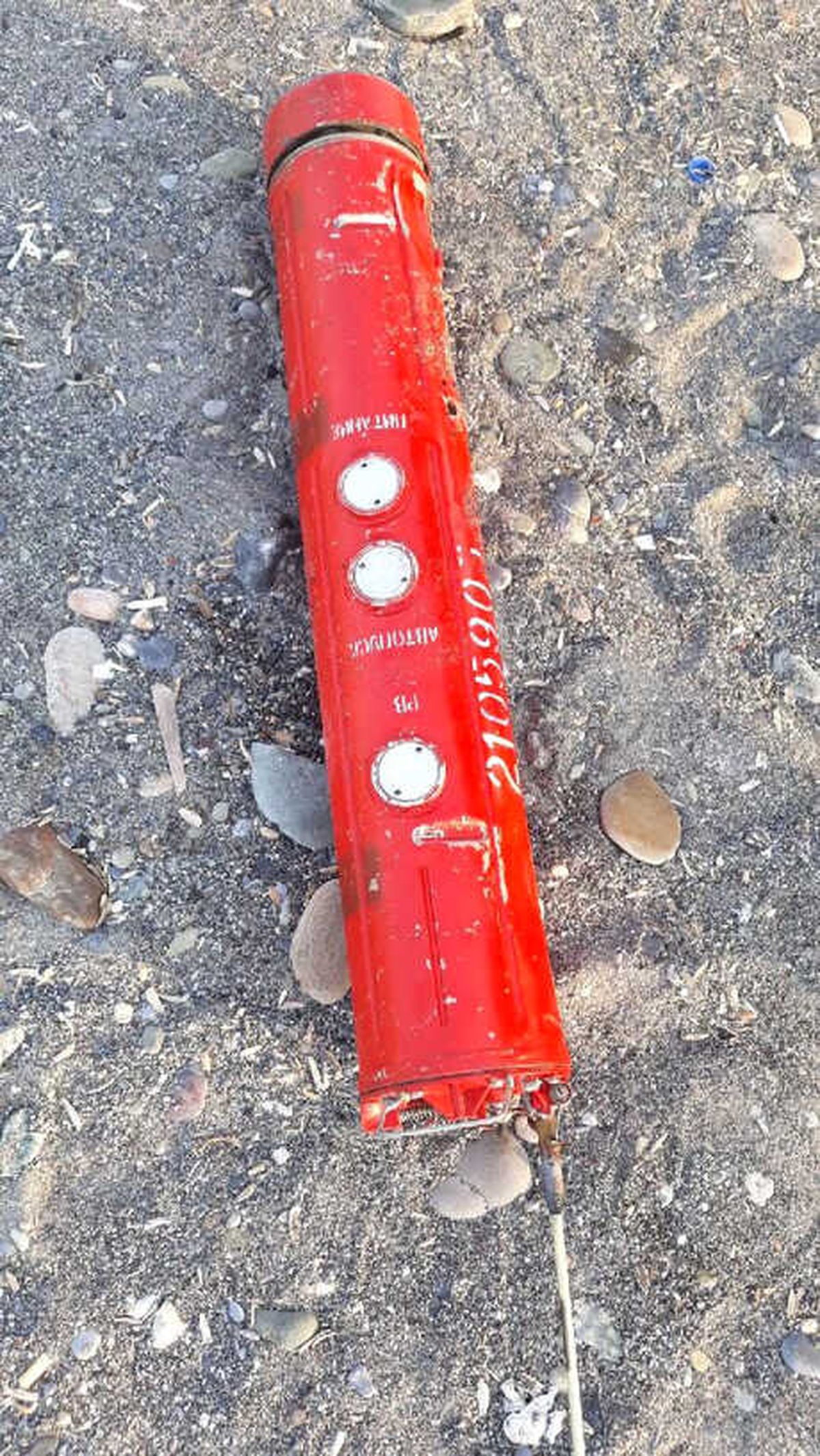 Sahilde Bulunan Cisim Panik Yarattı