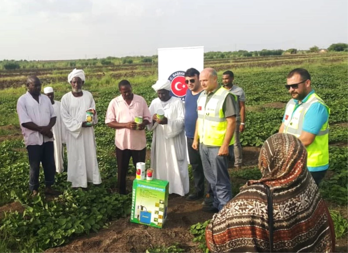 Tika\'dan Sudanlı Çiftçilere Tohum Desteği