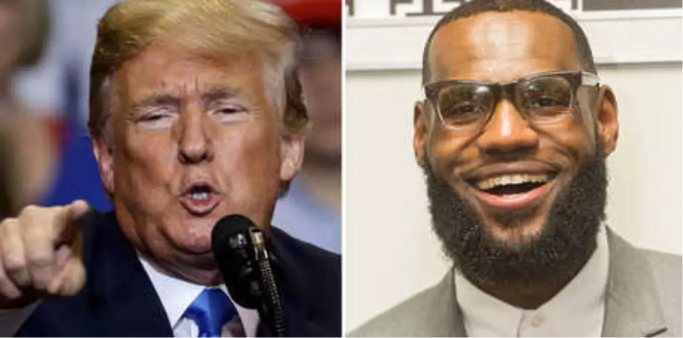 Trump\'tan Lebron James\'e "Aptal" Göndermesi!