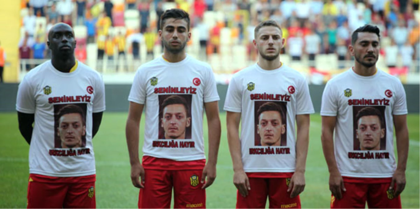 Yeni Malatyasporlu Futbolculardan Mesut Özil\'e Destek