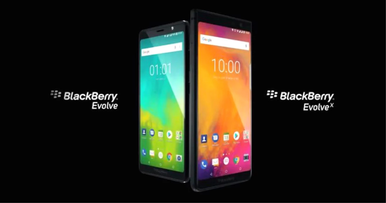 Blackberry Evolve ve Evolve X Fiziksel Klavyesiz 2 Yeni Model Duyurdu