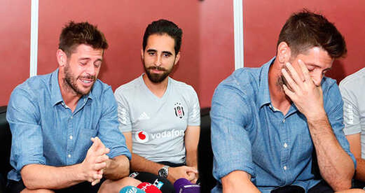 Fabri, Beşiktaş\'a Ağlayarak Veda Etti