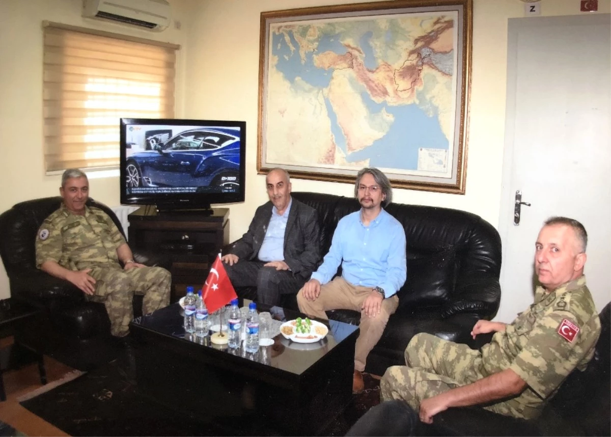 İhlas Haber Ajansı\'ndan Afganistan Türk Görev Kuvveti Komutanına Ziyaret