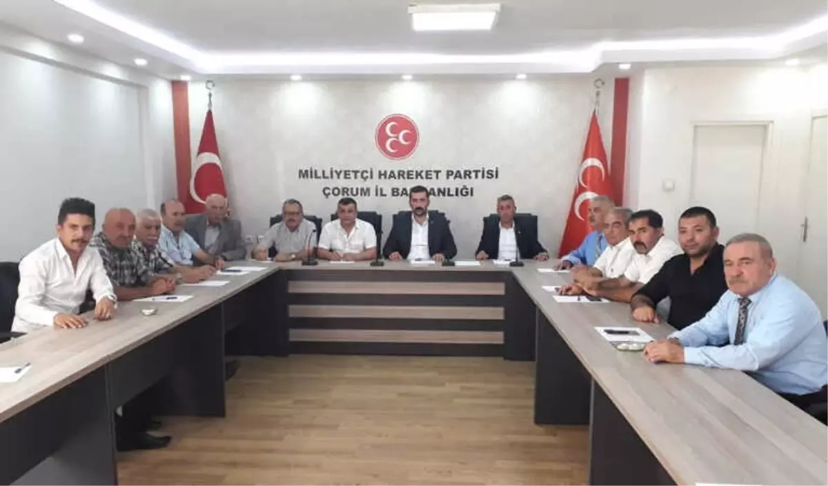 MHP İlçe Başkanları Toplantısı