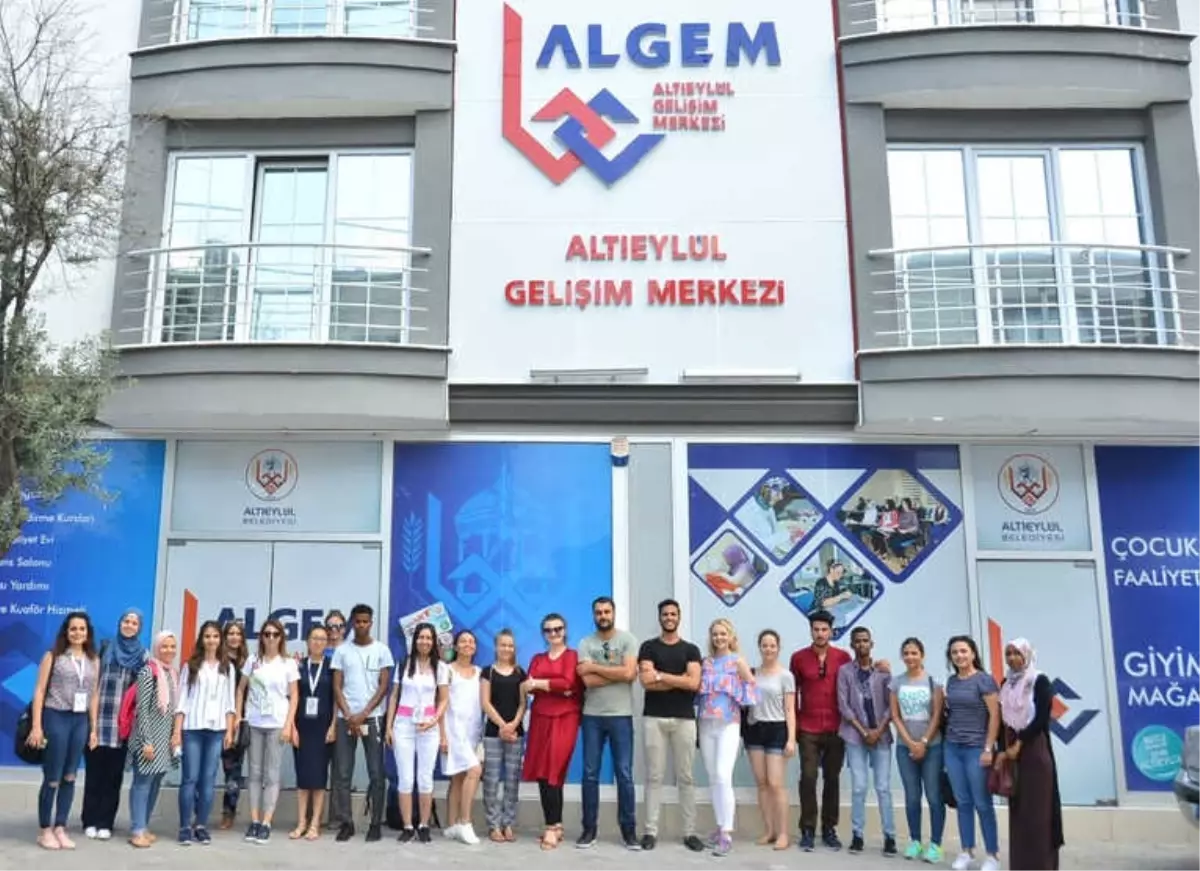 Yabancı Öğrenciler Algem\'i Gezdi