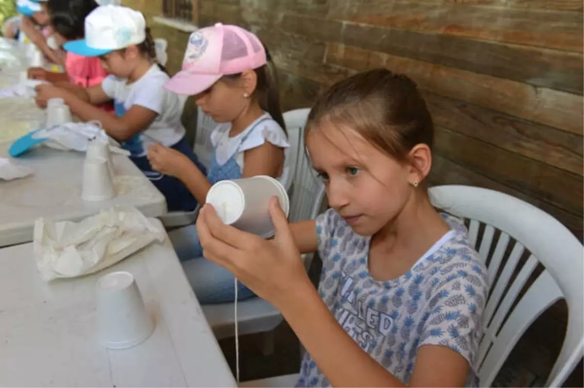 Bozbey Doğa ve Bilim Yaz Okulu\'nda Çocuklarla Buluştu