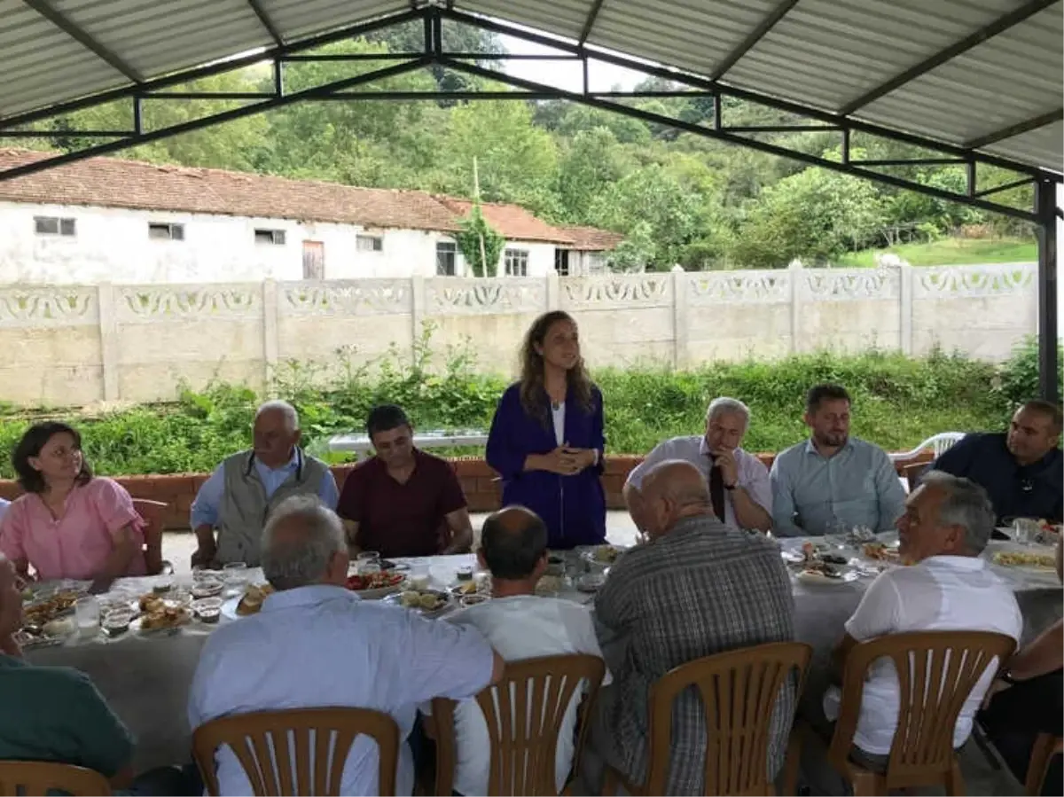 Düzce Üniversitesi Akçakoca\'nın Davutağa Köyüne Konuk Oldu